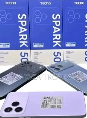 New Tecno Spark 50 128 GB Black
