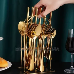 Spoon Set Gold