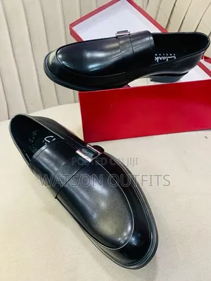 2 Colours Clarks Brand Men's Leather Footwears or Shoes Nice Design
