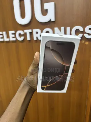 New Apple iPhone 16 Pro Max 256 GB