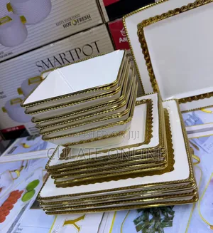 18pcs Gold Dinner Set