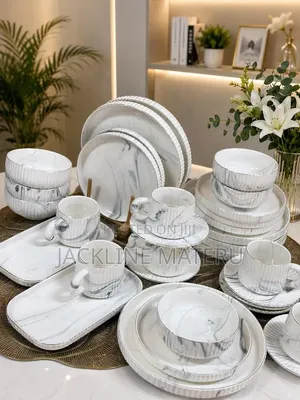 Dinner Set 32pcs Mawimbi Style