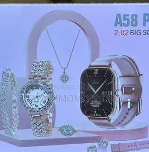 A58 PLUS Smartwatch Combo