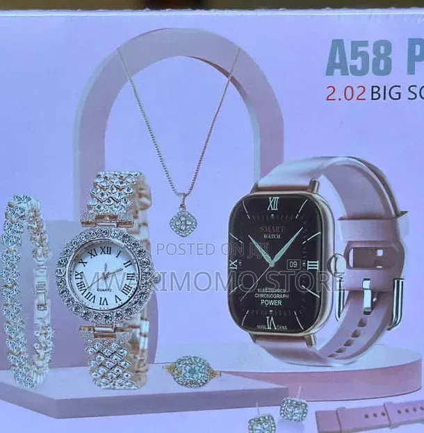 A58 PLUS Smartwatch Combo