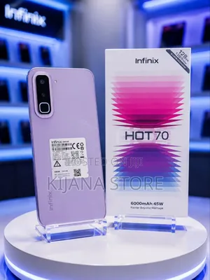 New Infinix Hot 70 128 GB White