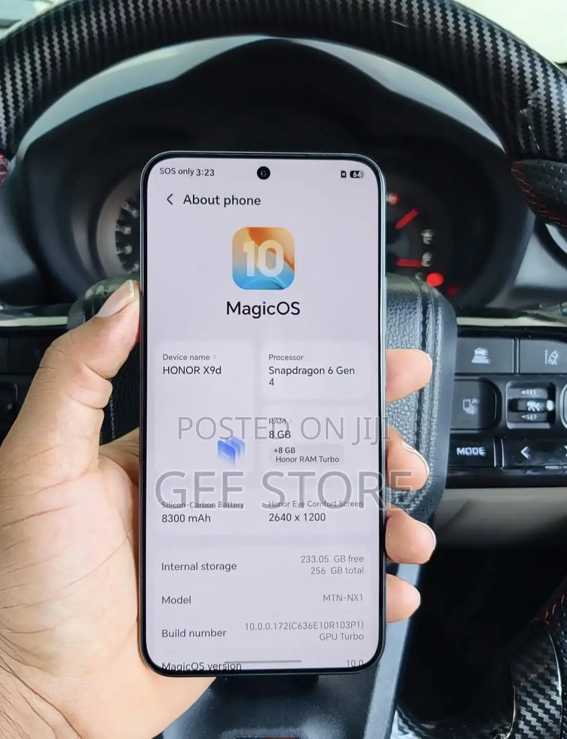 New Honor X9d 256 GB Black