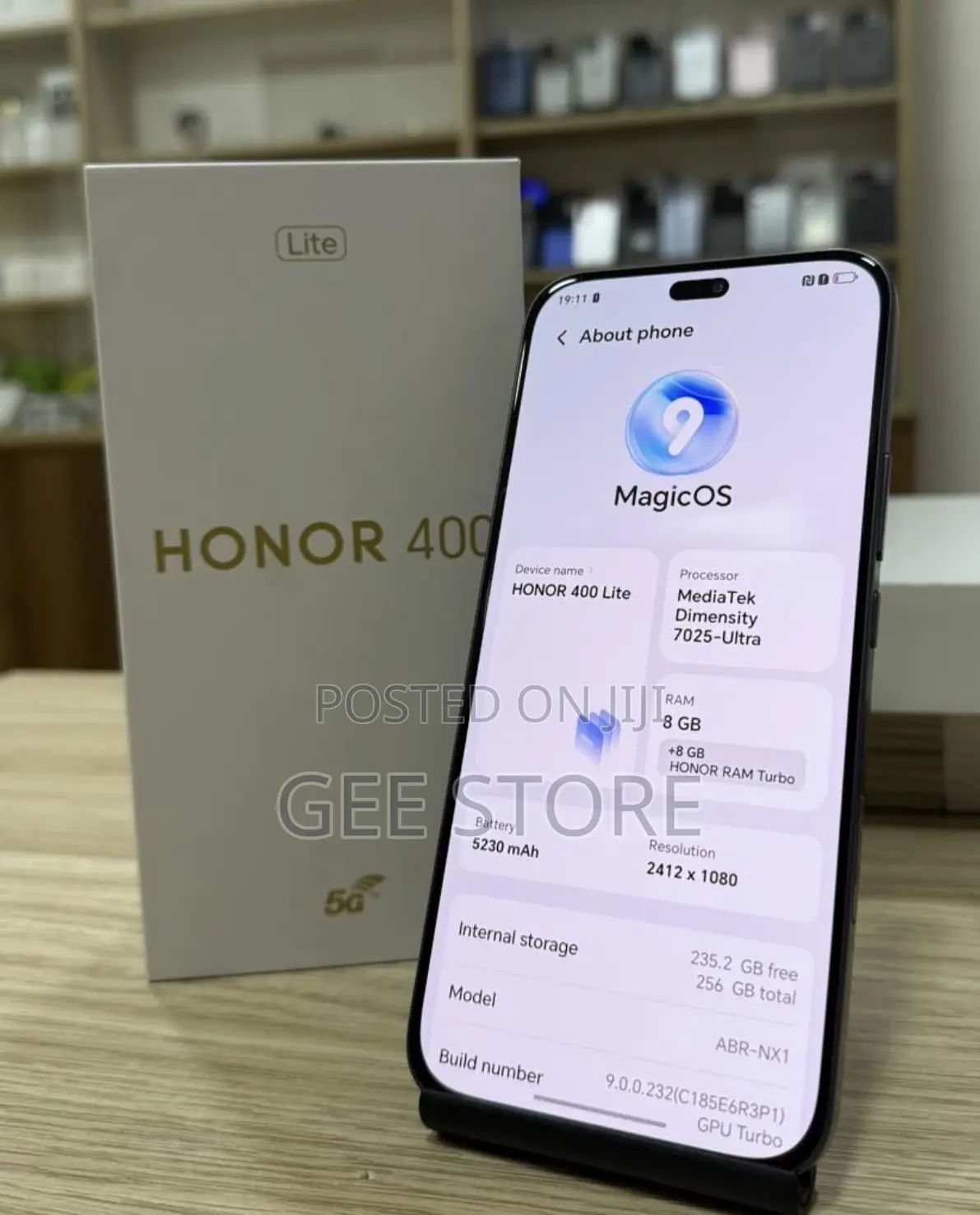 Honor 400 Lite 256 GB Black