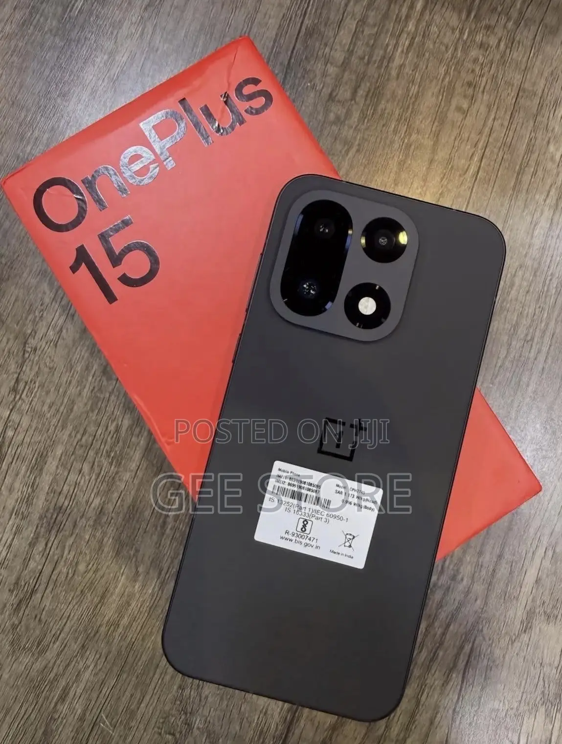 New OnePlus 15 256 GB Black