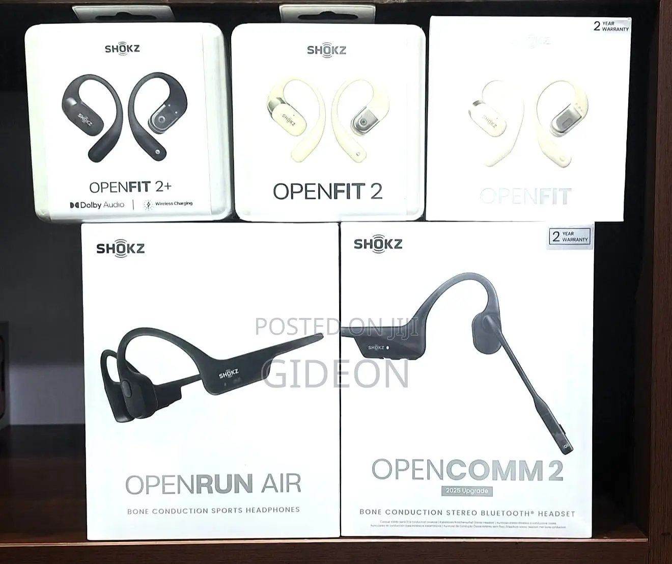 Shokz Opencomm2 Bone Conduction