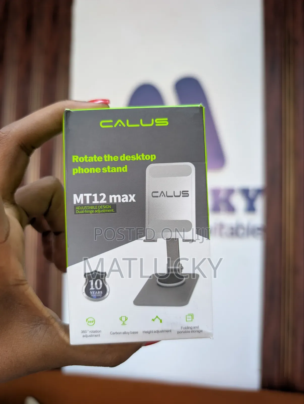 Rotate the Desktop Phone Stand