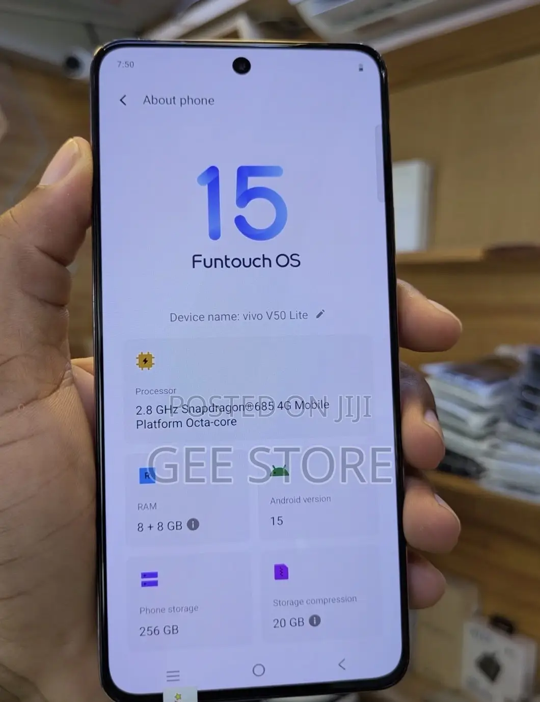 Vivo V50 Lite 256 GB