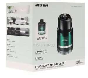 Greenlion Fragrance Air Diffuser 160ml Includes Extra Bottle