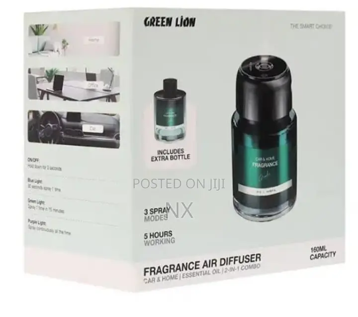 Greenlion Fragrance Air Diffuser 160ml Includes Extra Bottle