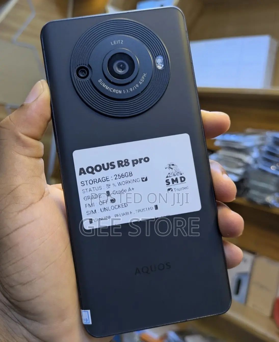 Sharp Aquos R8s pro 256 GB Black