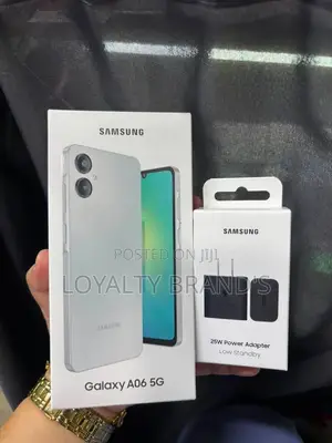 New Samsung Galaxy A06 64 GB White