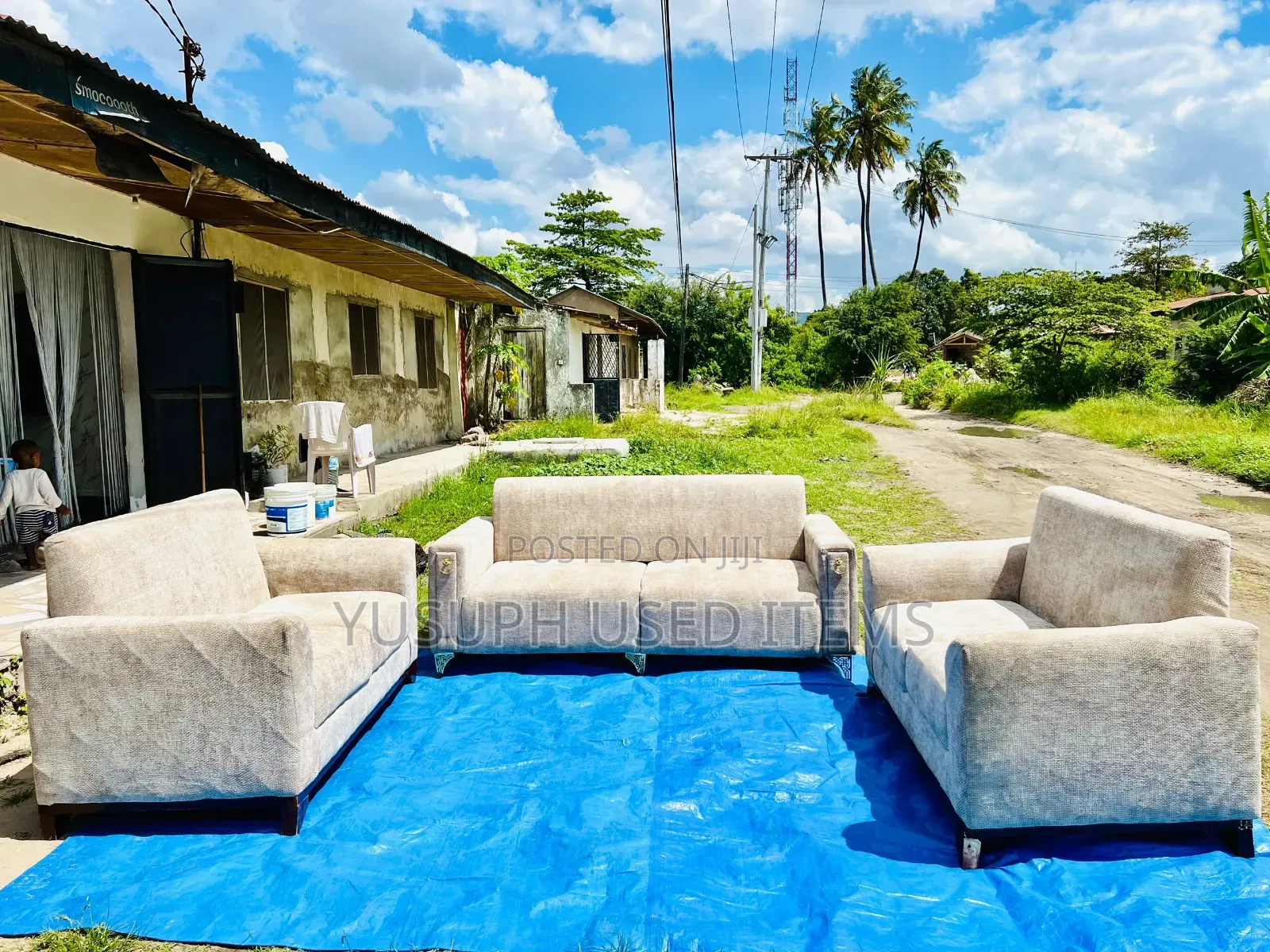 Sofa Set 3:2:2 Spring and Fibers