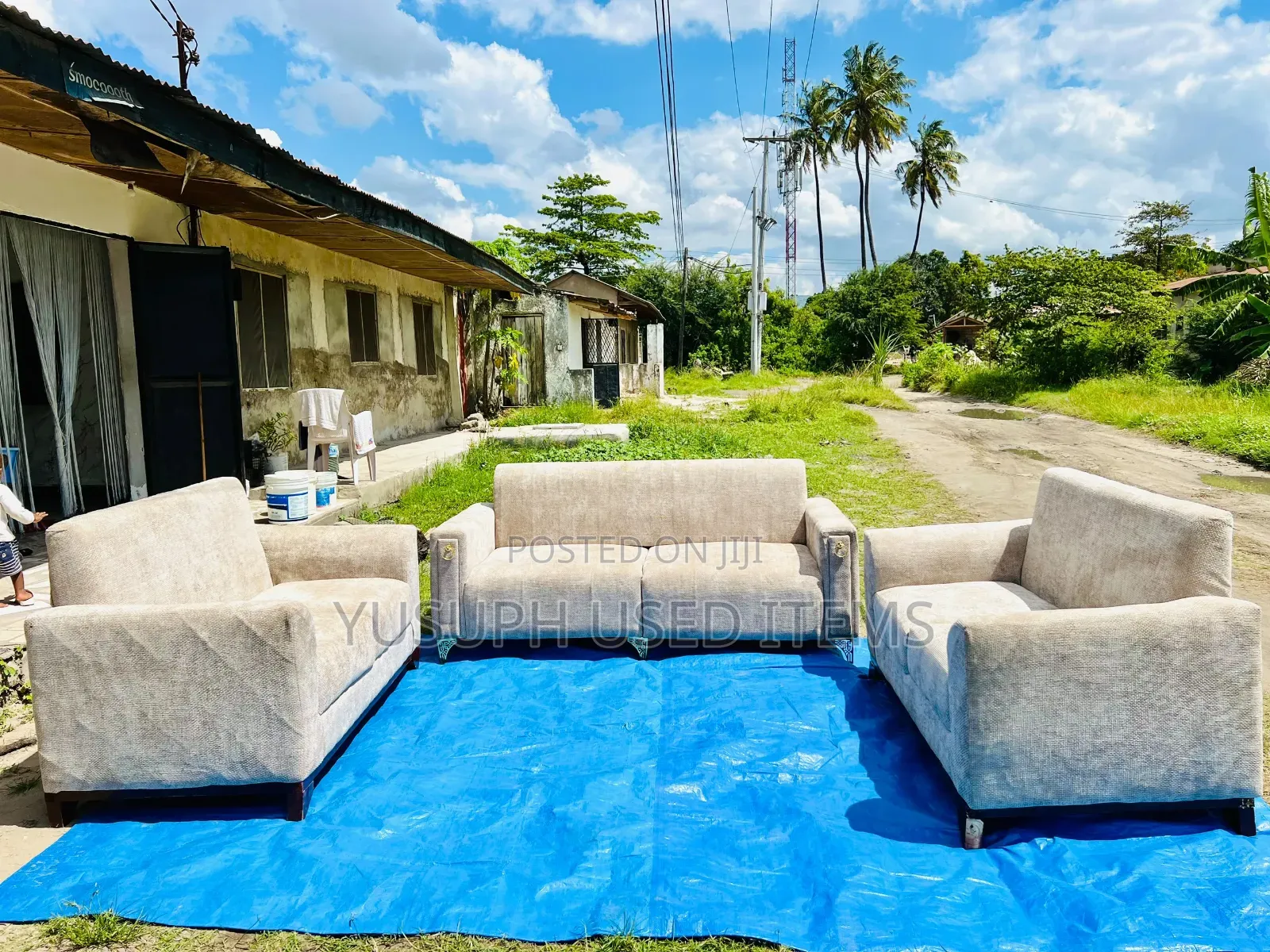 Sofa Set 3:2:2 Spring and Fibers