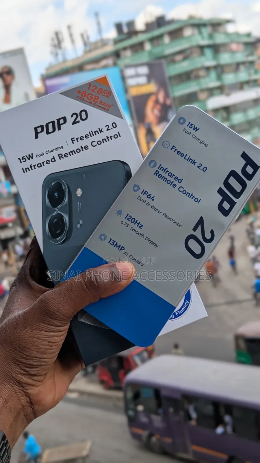 New Tecno Pop 20 128 GB