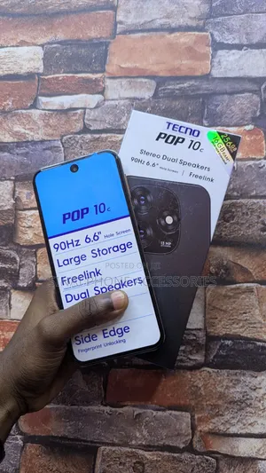 New Tecno Pop 10C 128 GB
