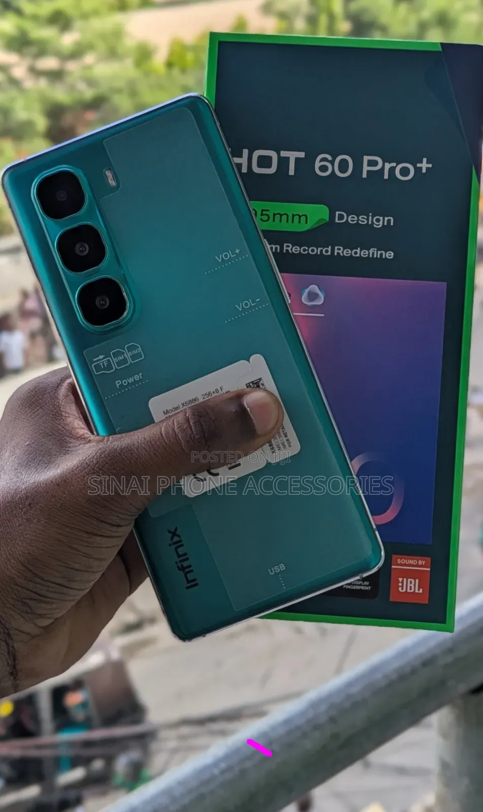 New Infinix Hot 60 Pro+ 256 GB Gray