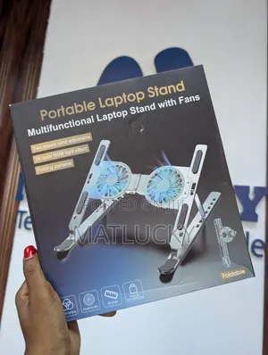 Portable Laptop Stand With Fans