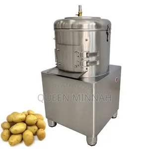 Commercial Electric Potato Peeler / Root Vegetable Peeling Machin 10L