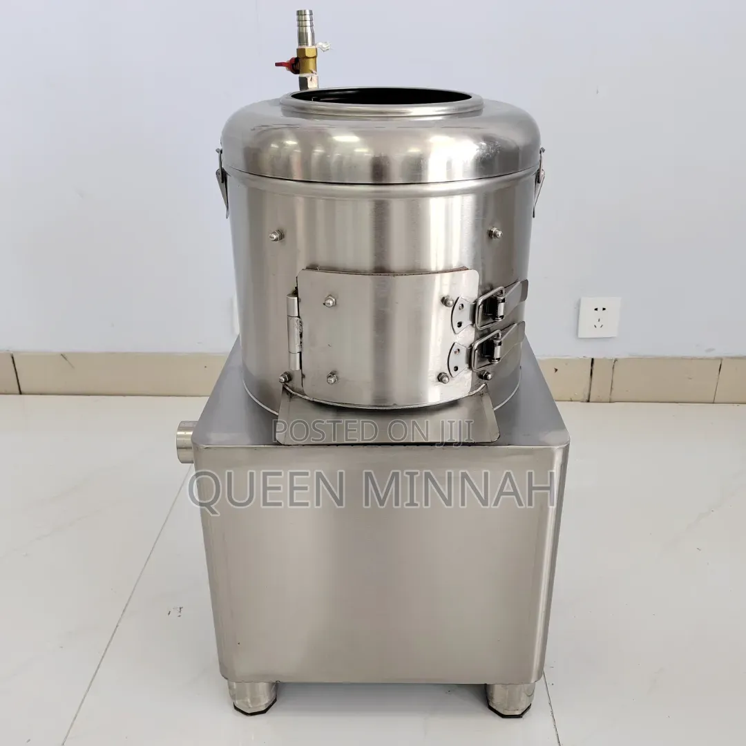Commercial Electric Potato Peeler / Root Vegetable Peeling Machin 10L