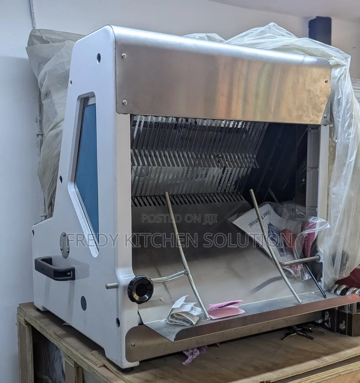 Electric Commercial Bread Slicer Machine