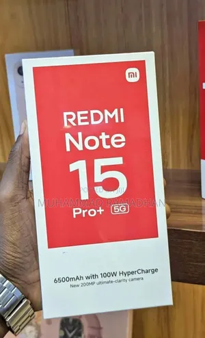 New Xiaomi Redmi Note 15 Pro+ 256 GB Black