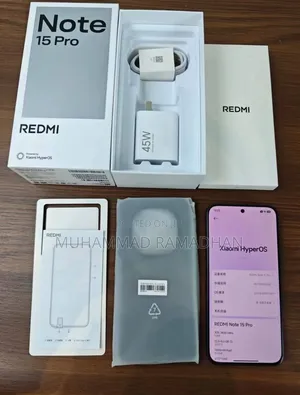 New Xiaomi Redmi Note 15 Pro 256 GB Black