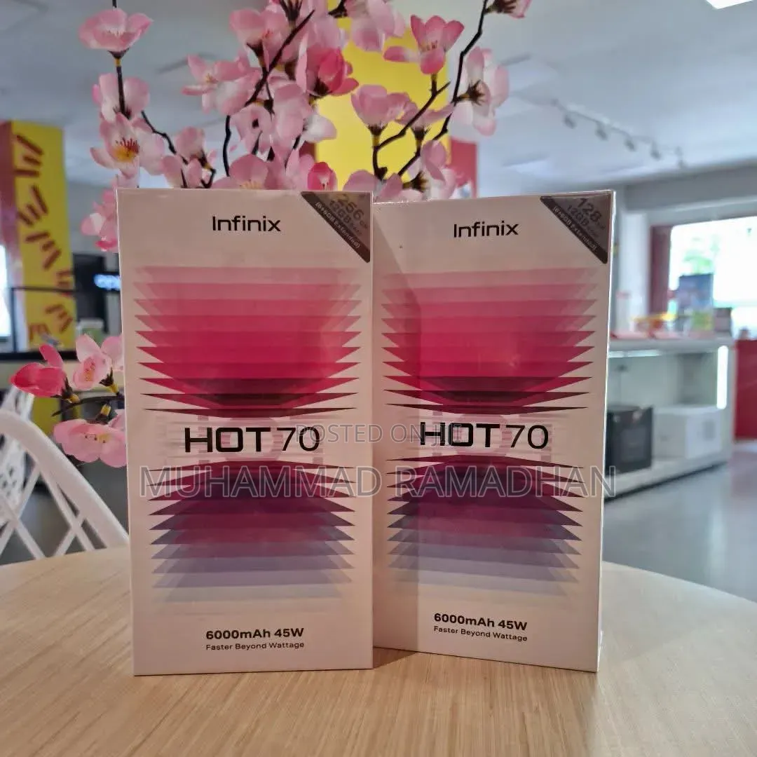 New Infinix Hot 70 128 GB Purple