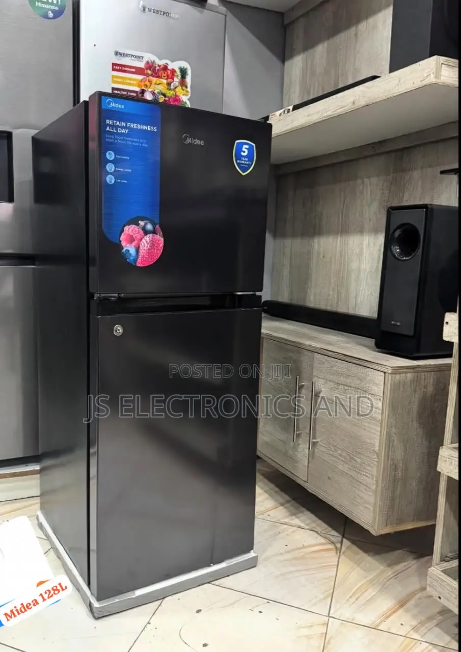 Midea Fridge Liter 128 Two Door With Two Warranty
