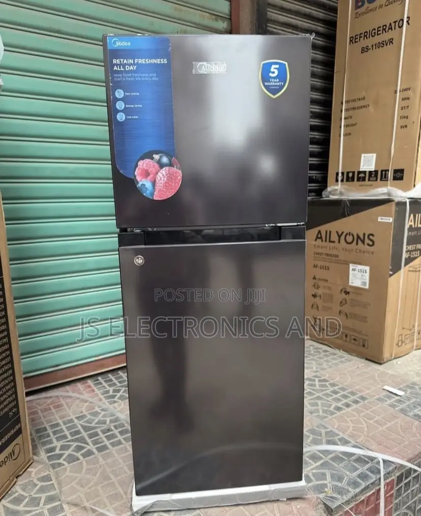 Midea Fridge Liter 128 Two Door With Two Warranty