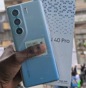 New Tecno Camon 40 Pro 5G 256 GB Silver