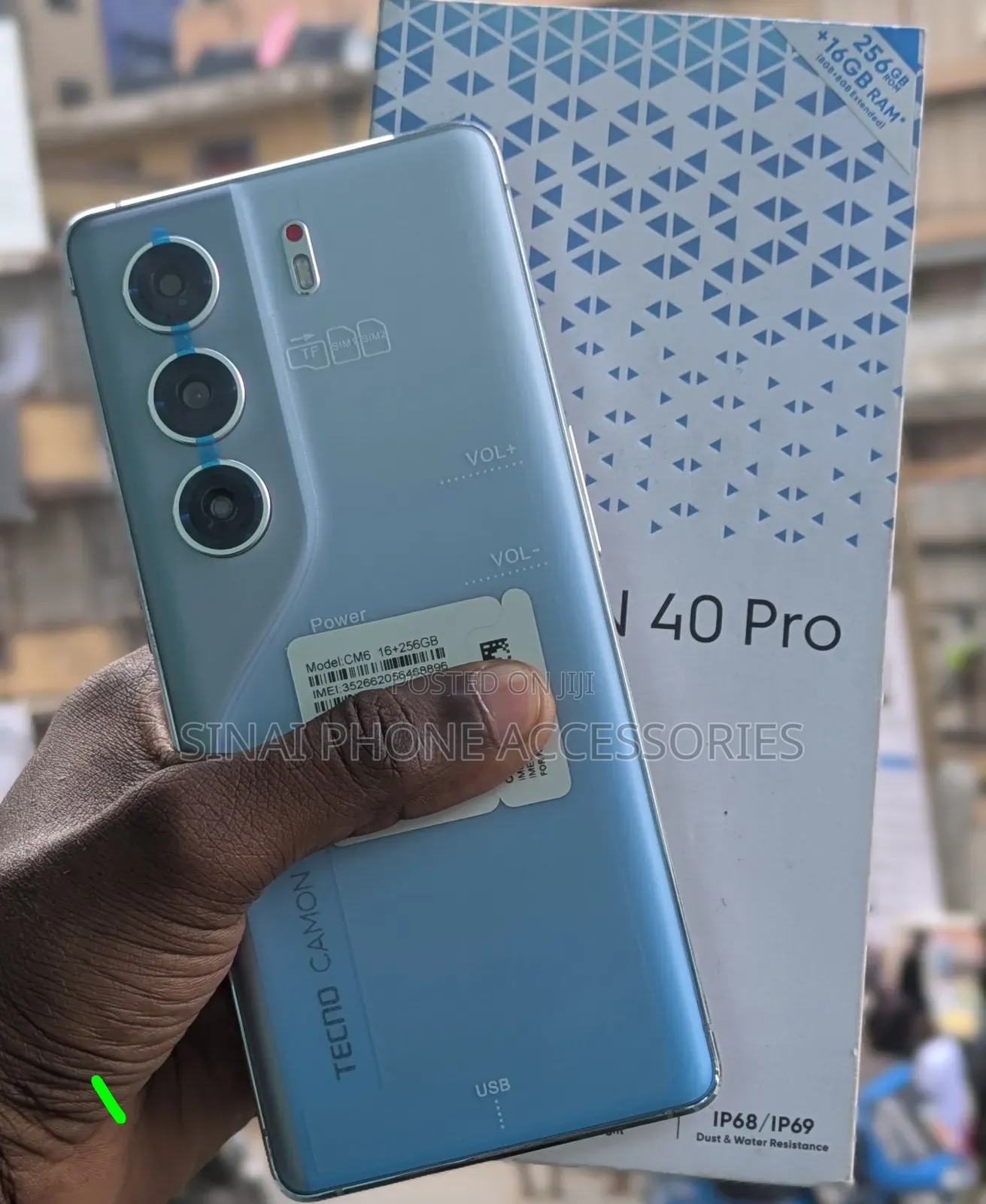 New Tecno Camon 40 Pro 5G 256 GB Silver