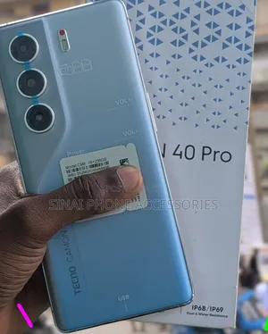 New Tecno Camon 40 Pro 5G 256 GB Silver