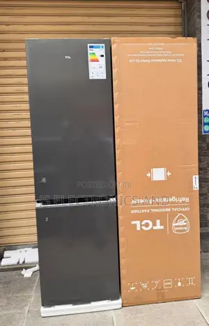 TCL Fridge Combi Liter 265 Two Door Bottom Freezer