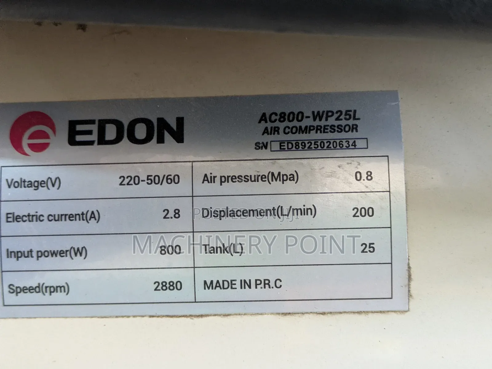 Air Compressor 50L Edon