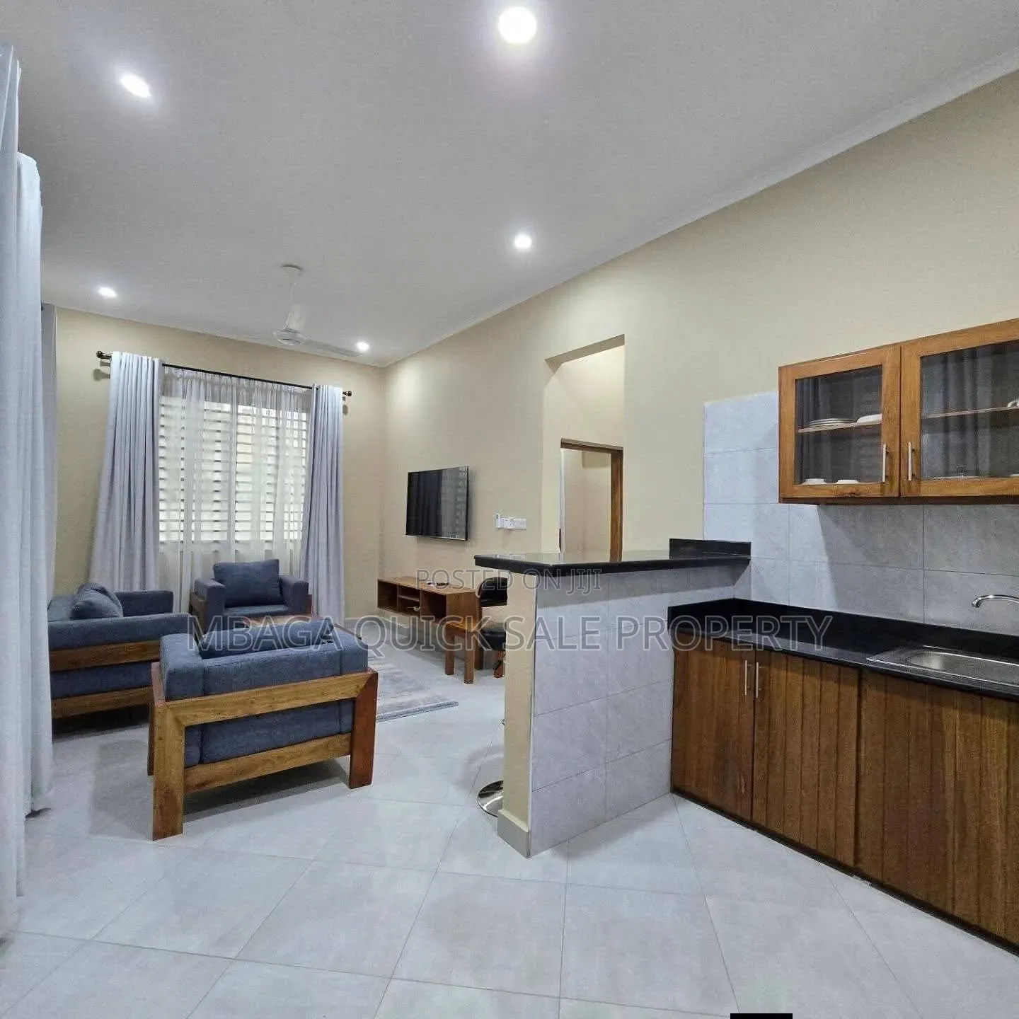 Furnished 1bdrm Apartment in Kijitonyama, Mbezi Beach for rent