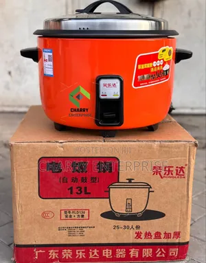 Commercial and Home Use Rice Cooker 13L OR 3kg Biashara Na Nyumbani