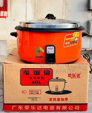 Rice Cooker 40L OR 8kg Commercial and Home Use Kwa Nyumbani Biashara