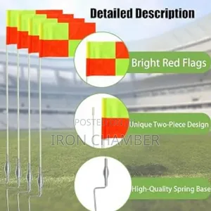 Football Corner Flags (4Pcs)