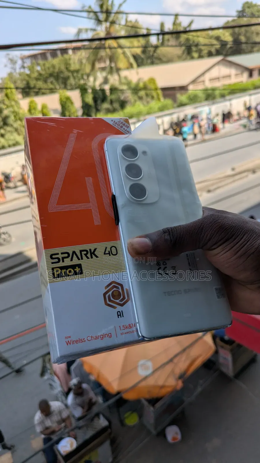New Tecno Spark 40 Pro+ 256 GB Silver