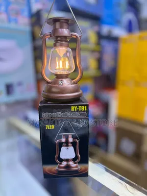 Solar and Hand Crank Lamp