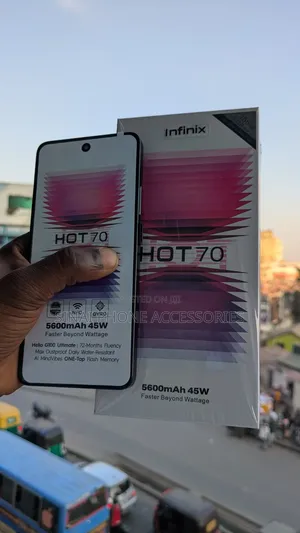 New Infinix Hot 70 256 GB Black