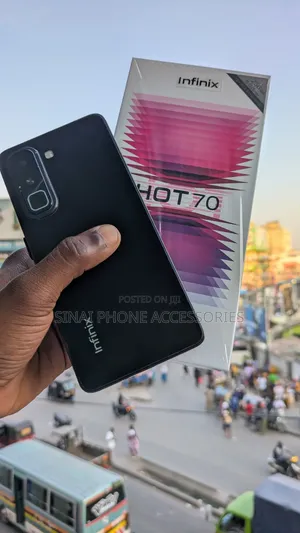 New Infinix Hot 70 256 GB Black