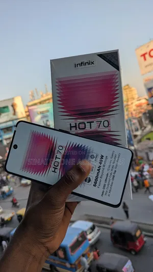 New Infinix Hot 70 256 GB Black