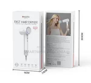 Yesido Fast Hair Dryer, 1500W Power, Negative Ionic Technology