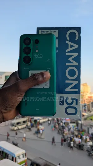 New Tecno Camon 50 256 GB Gray