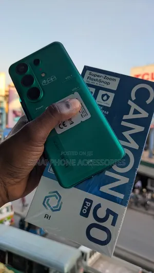 New Tecno Camon 50 256 GB Gray